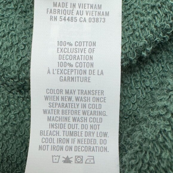 Aerie Oversized Scoop French Terry Lived-In Wash Pullover Women's Size Small - Picture 7 of 7